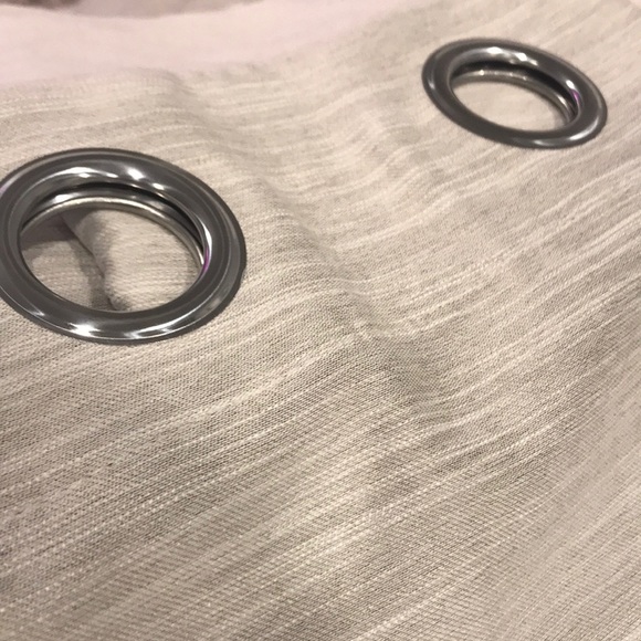 jcpenney Other - White (hint of light grey) 84” curtains